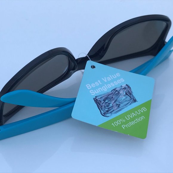 FWG Women Sunglasses Swak NS0917 Black/Blue Frame - Picture 7 of 8